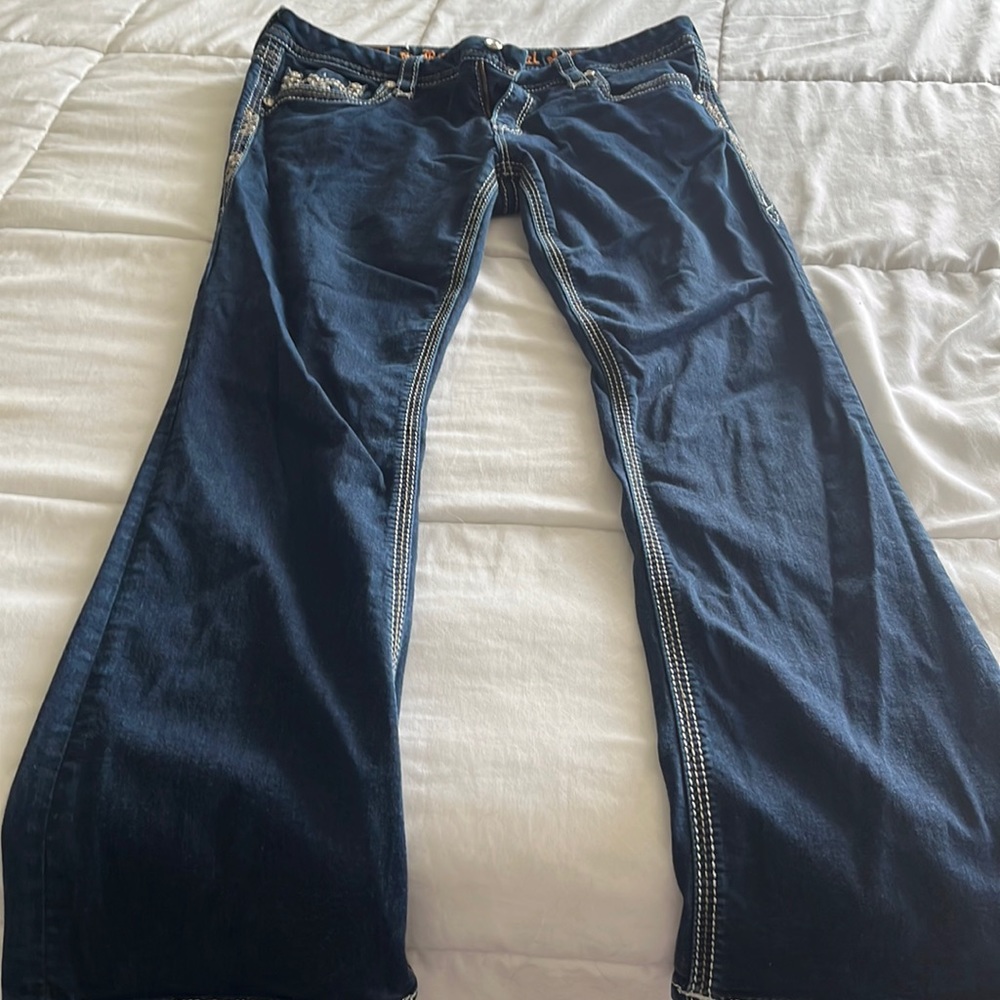 Dark blue Size 32 Rock Revival jeans